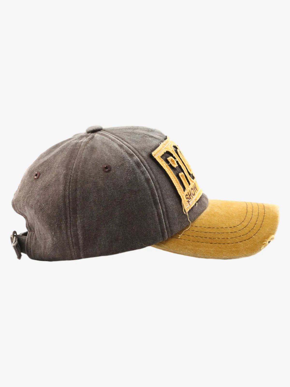 Streetwear Vintage Patch Embroidered Baseball Cap sold by Thesupermade product image thumbnail 3