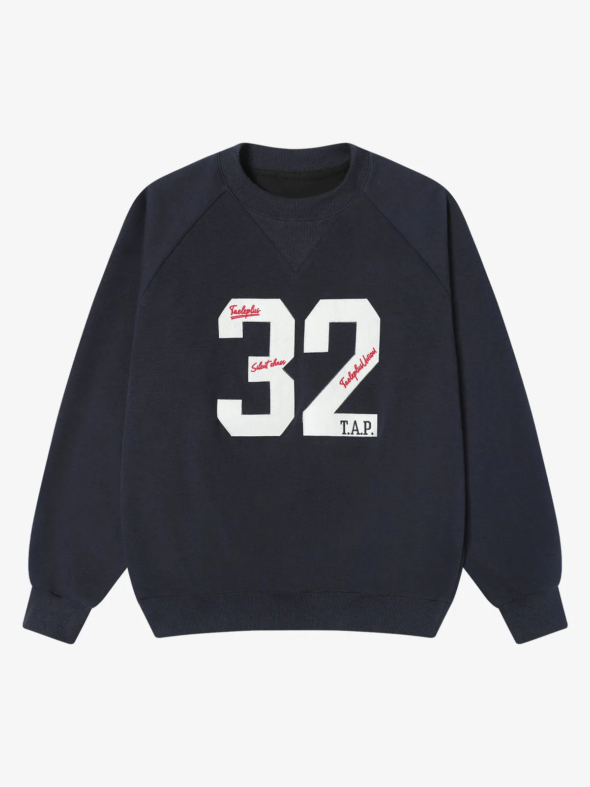 Retro Patch Embroidery Sweatshirt sold by Thesupermade product image thumbnail 2