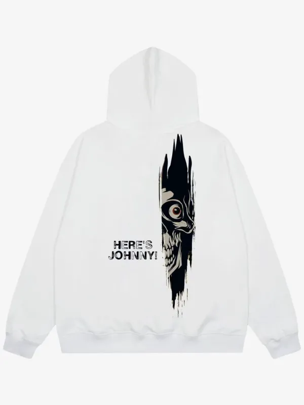 'Here's Johnny!' Graphic Design Hoodie sold by Thesupermade