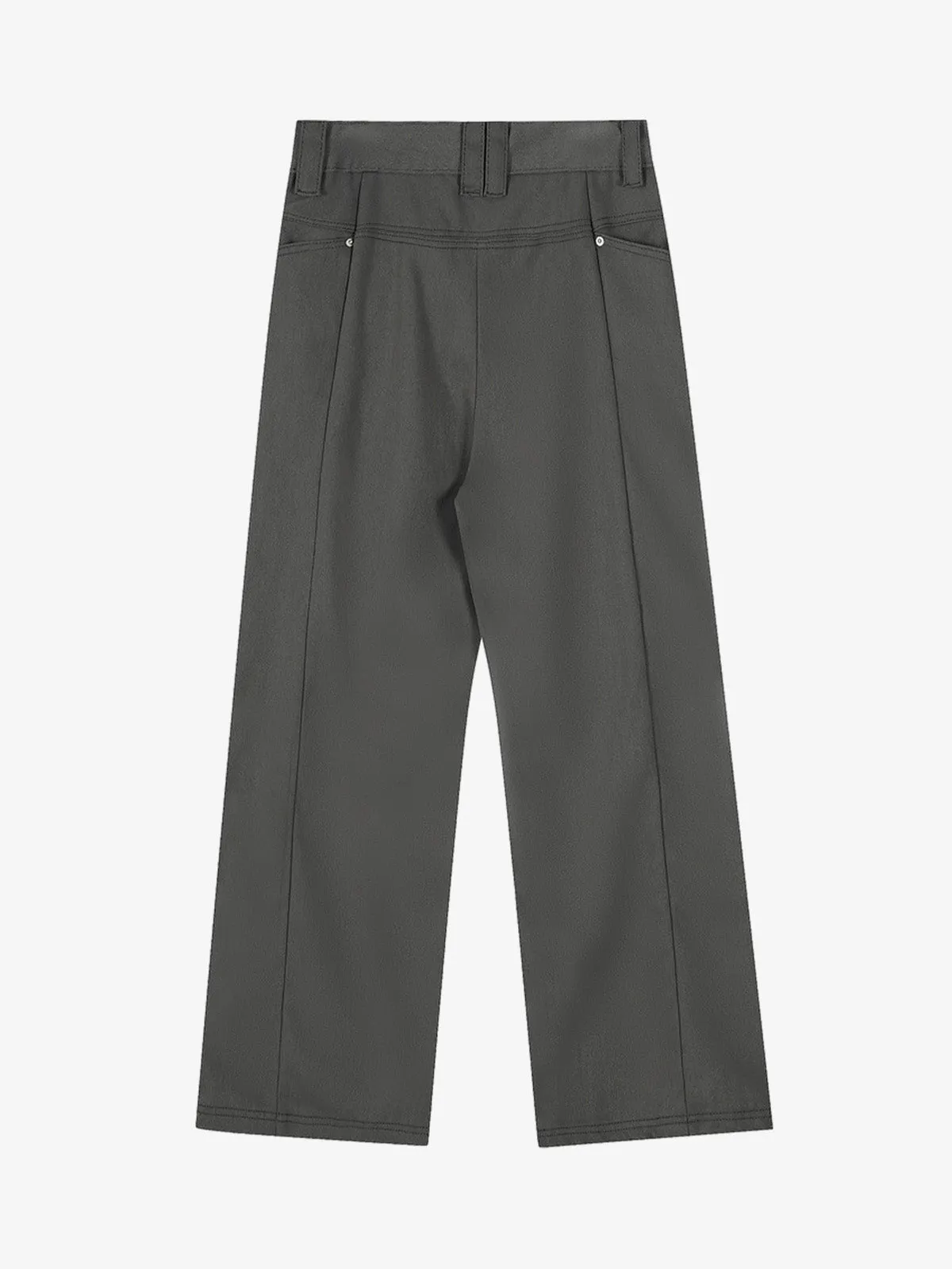 Pleated Deconstructed Tailored Pocket Casual Pants sold by Thesupermade product image thumbnail 2