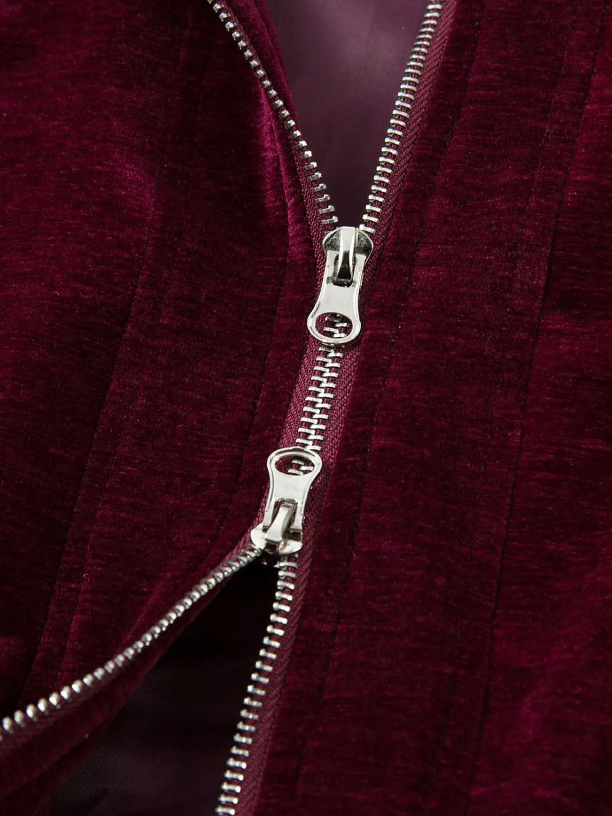 Retro Velvet Luxury Lapel Jacket sold by Thesupermade product image thumbnail 4