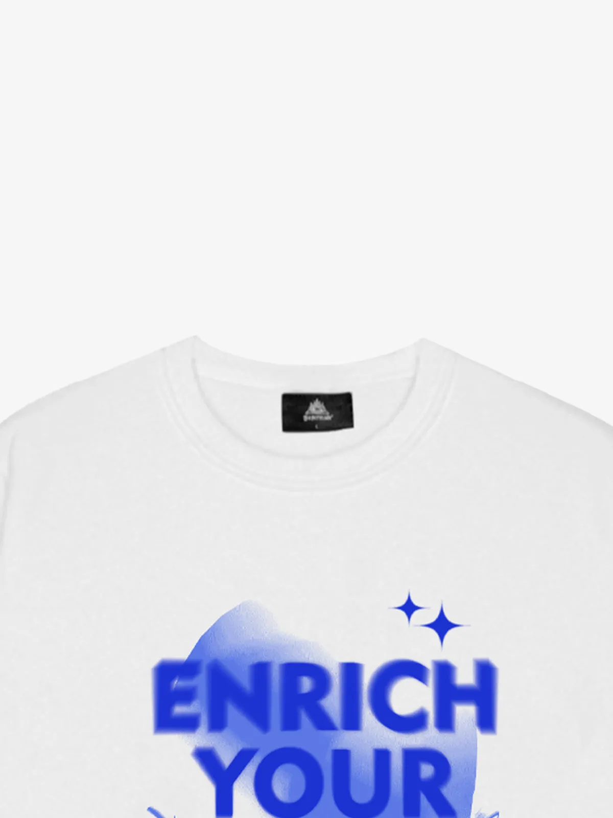 Portrait Phantom Letter Print Crew Neck Sweatshirt sold by Thesupermade product image thumbnail 3