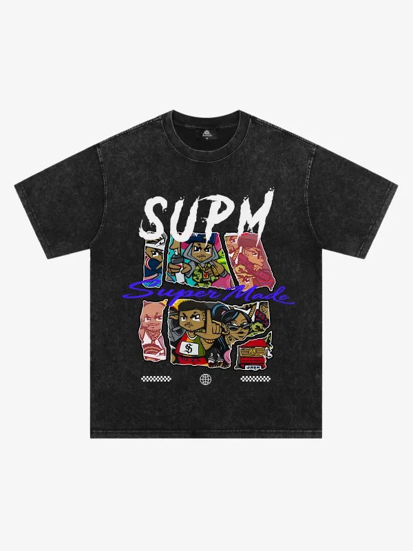 Original Street figures Bold Graphic T-Shirt sold by Thesupermade