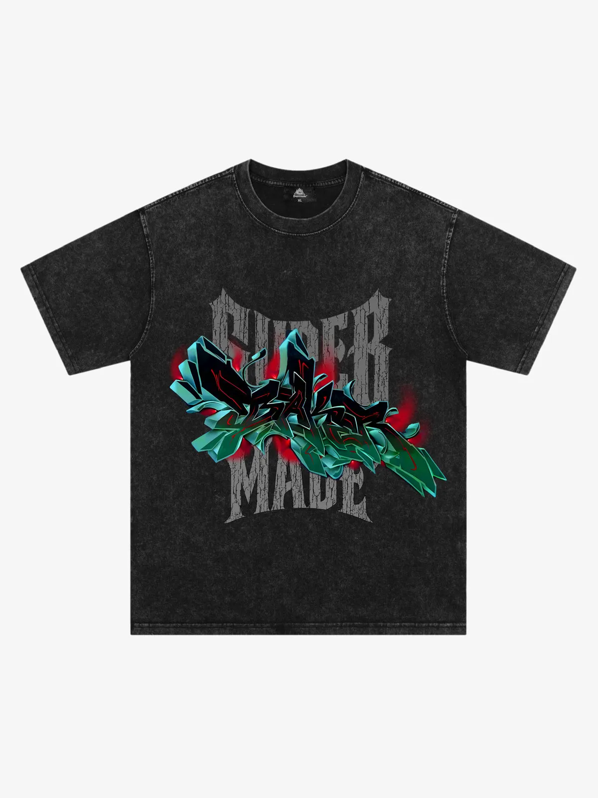 Original Retro Street Graffiti Graphic T-Shirt sold by Thesupermade product image thumbnail 2