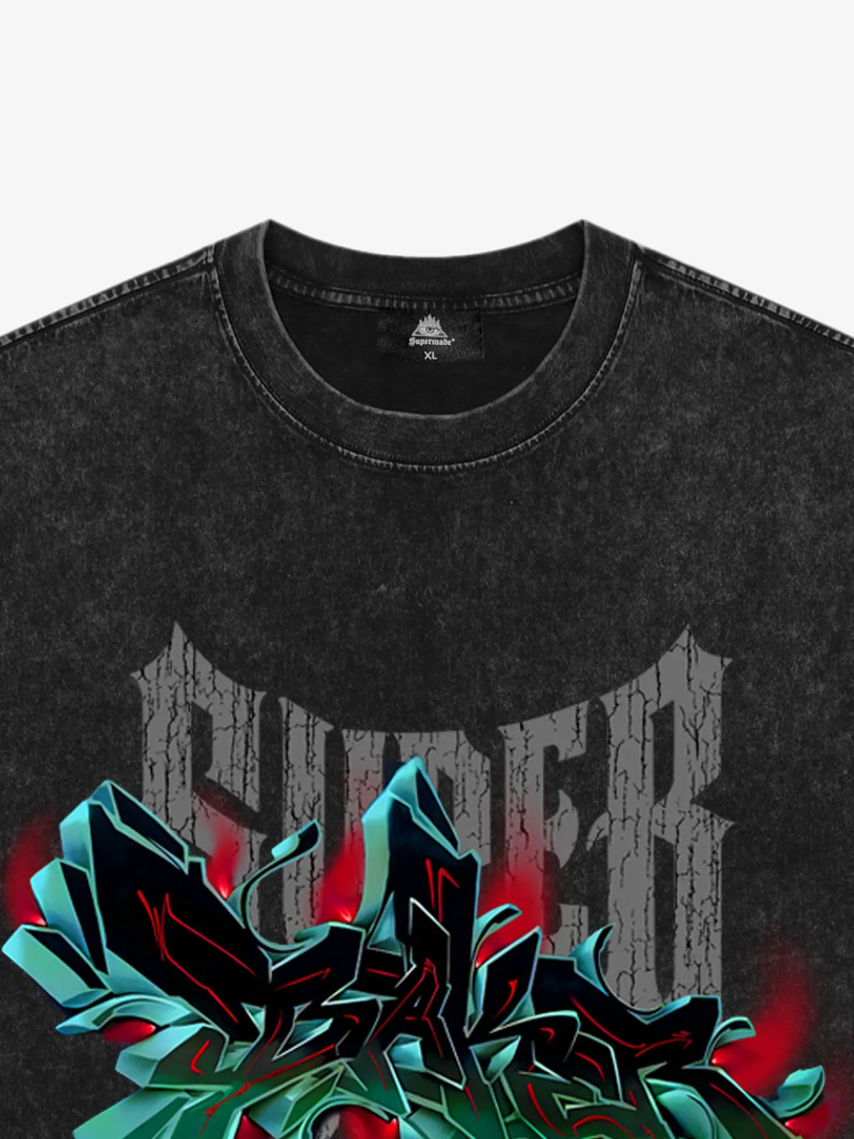 Original Retro Street Graffiti Graphic T-Shirt sold by Thesupermade product image thumbnail 5