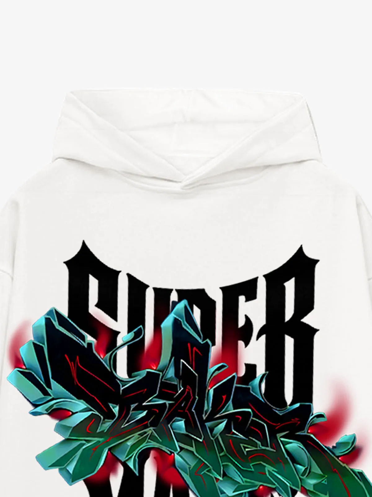 Street Graffiti Pattern Design Hoodie sold by Thesupermade product image thumbnail 5