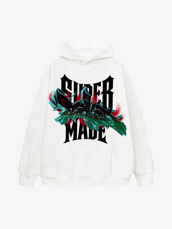 Street Graffiti Pattern Design Hoodie sold by Thesupermade