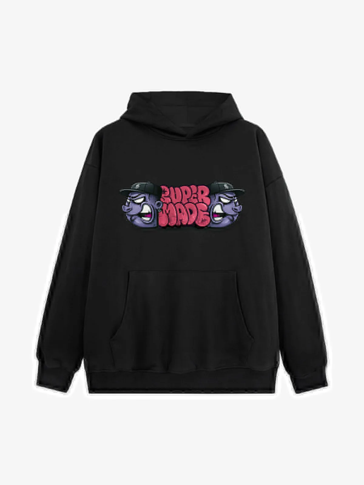 Supermade graffiti Font Figurine Hoodie sold by Thesupermade