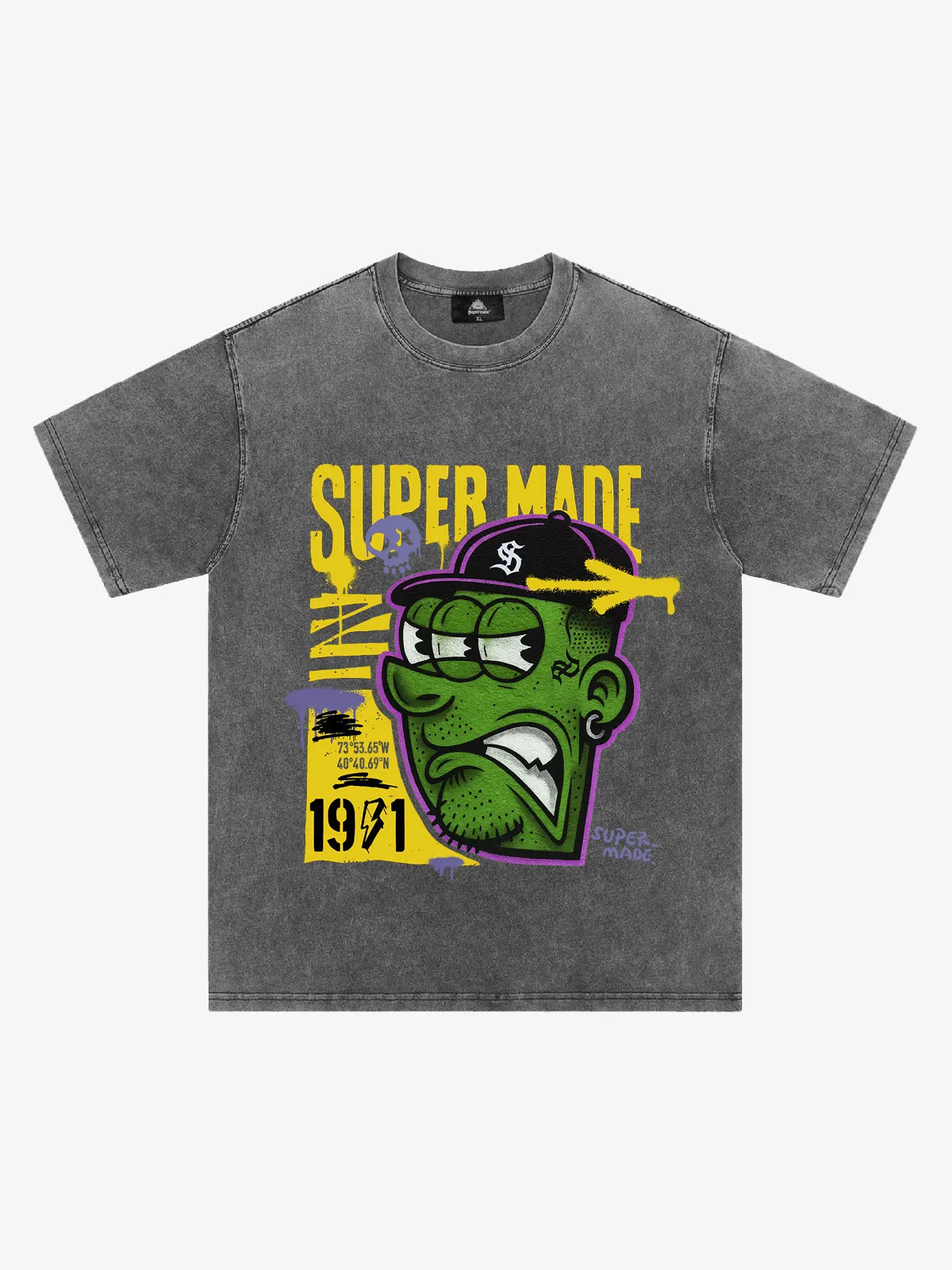 Bold Monster Design Graphic T-Shirt sold by Thesupermade