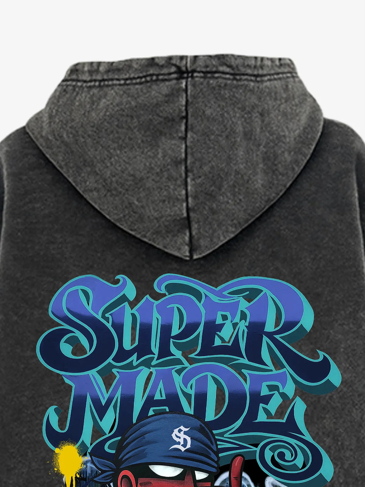 Original Bold Artwork Graphic Hoodie sold by Thesupermade product image thumbnail 4
