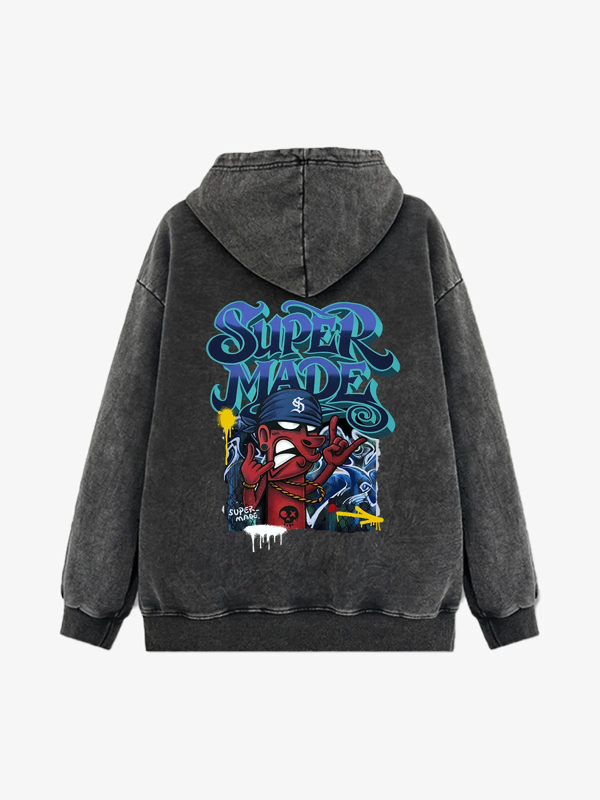 Original Bold Artwork Graphic Hoodie sold by Thesupermade product image thumbnail 2