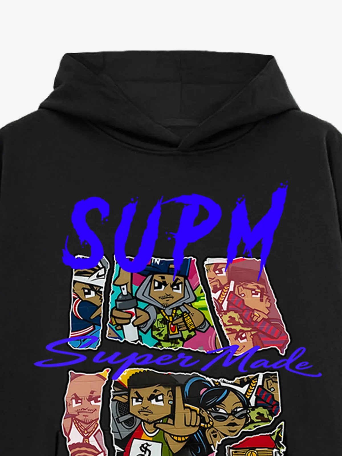Original Character Design Graphic Hoodie sold by Thesupermade product image thumbnail 3