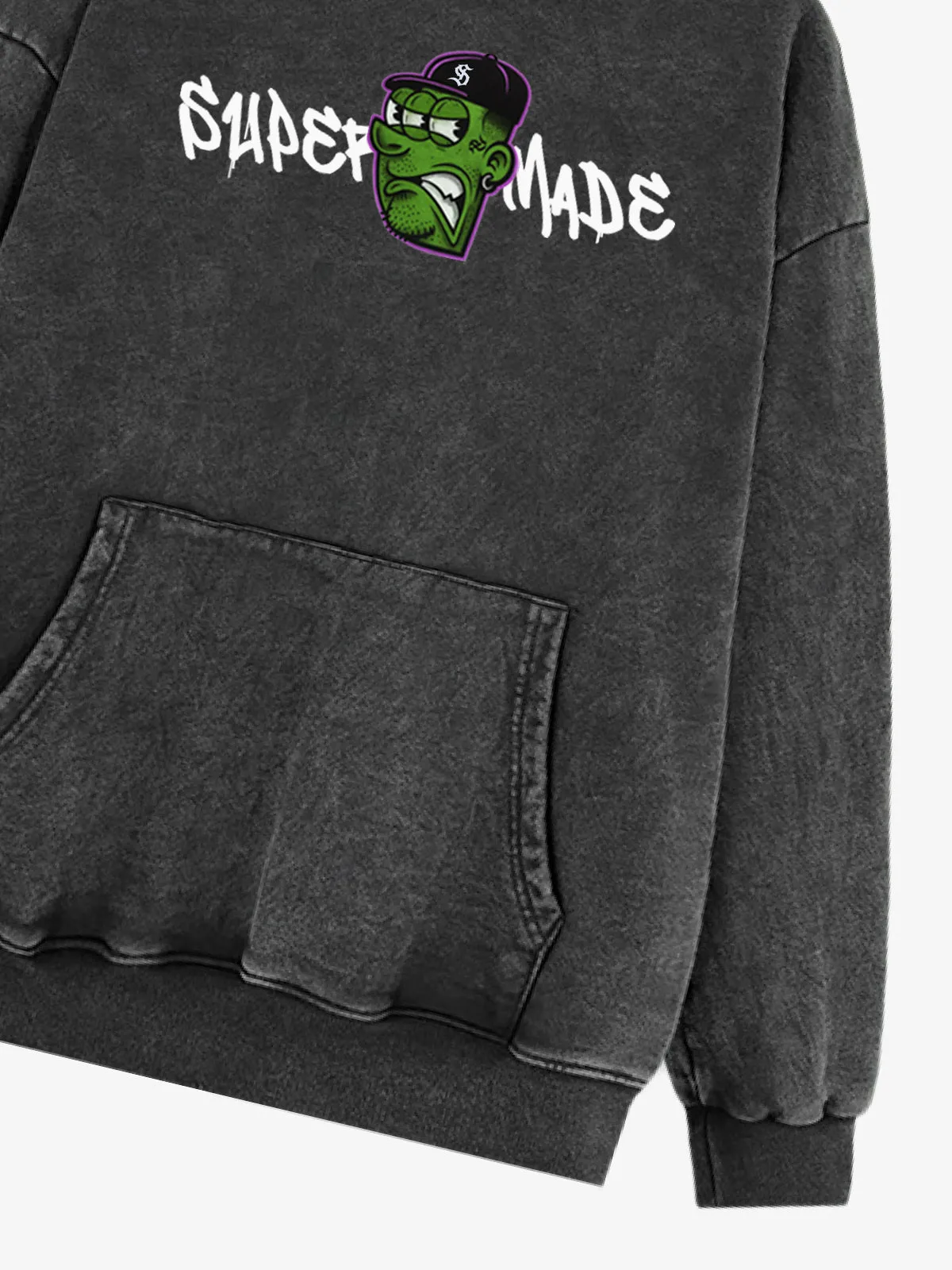 Supermade Graffiti Design Hooded Sweatshirt sold by Thesupermade product image thumbnail 5