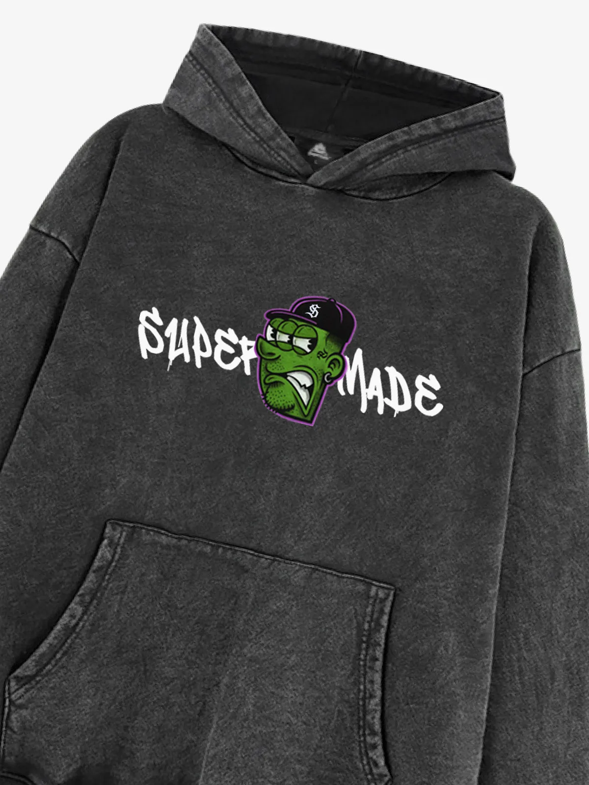 Supermade Graffiti Design Hooded Sweatshirt sold by Thesupermade product image thumbnail 3