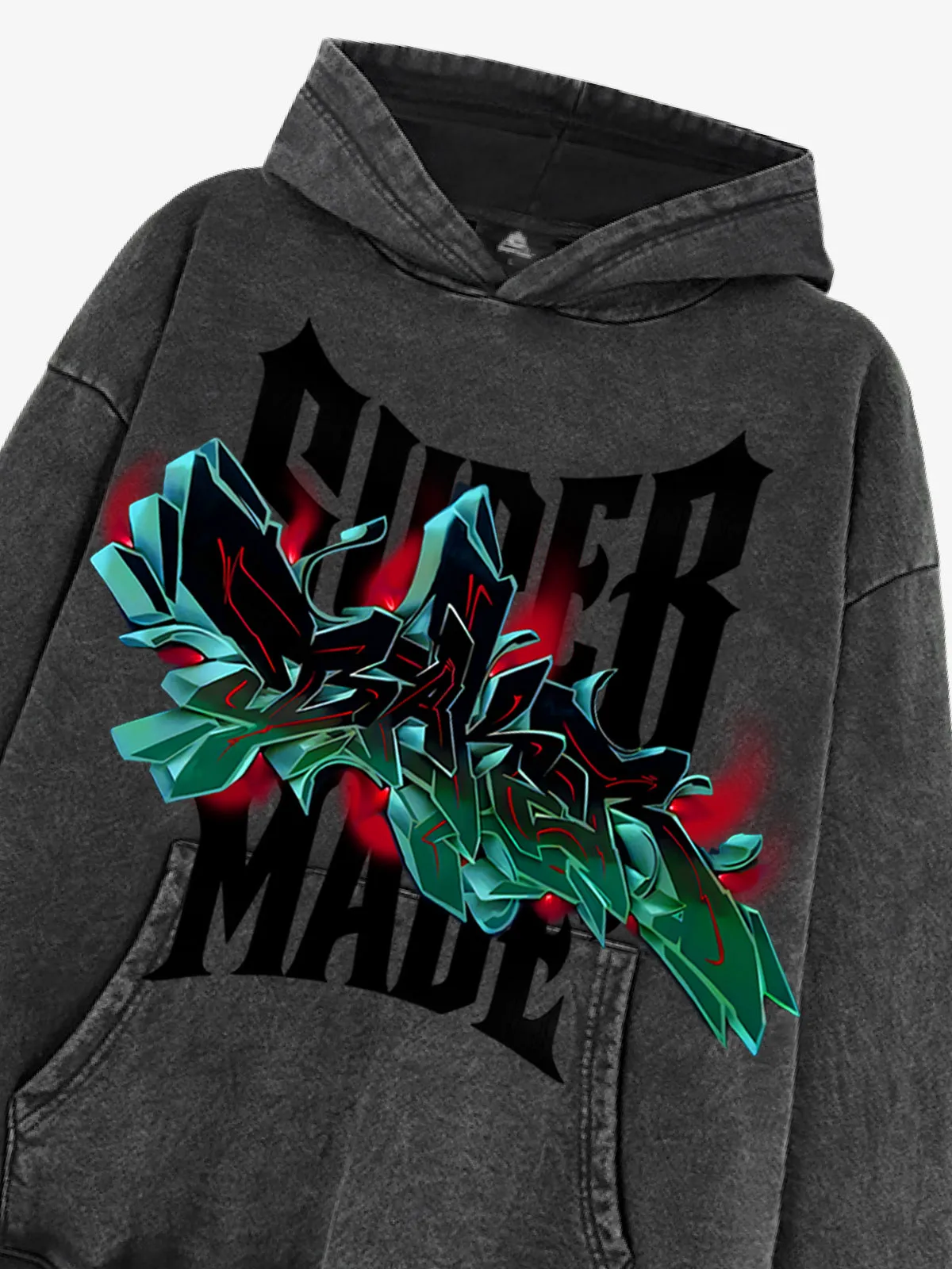 Graffiti Art Design Hoodie sold by Thesupermade product image thumbnail 3