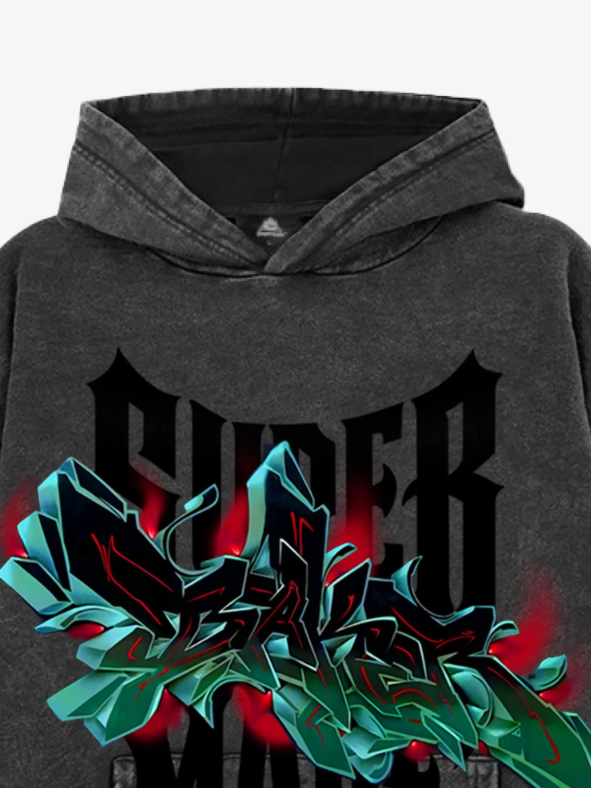 Graffiti Art Design Hoodie sold by Thesupermade product image thumbnail 2