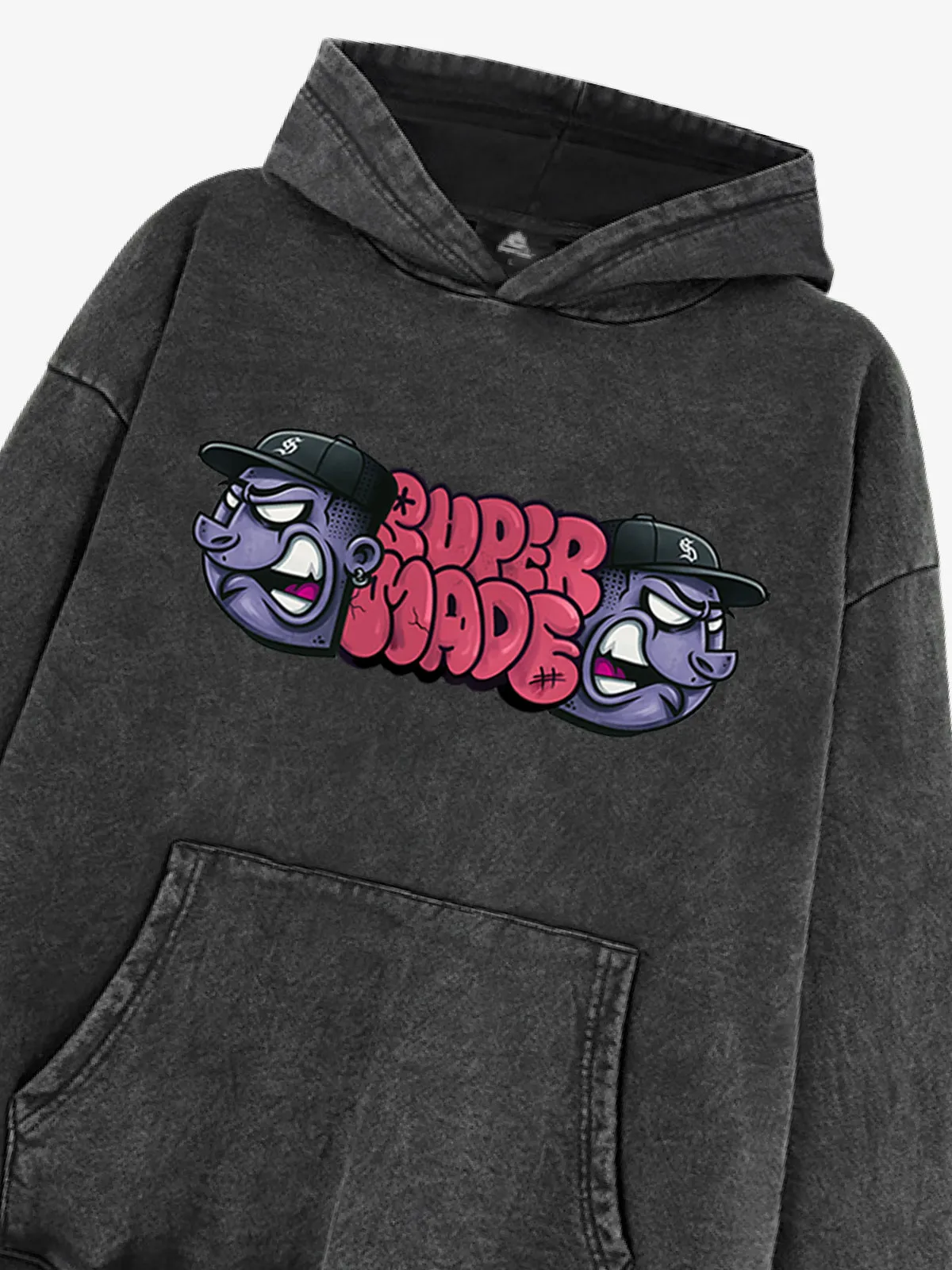 Supermade Graffiti Design Hoodie sold by Thesupermade product image thumbnail 3
