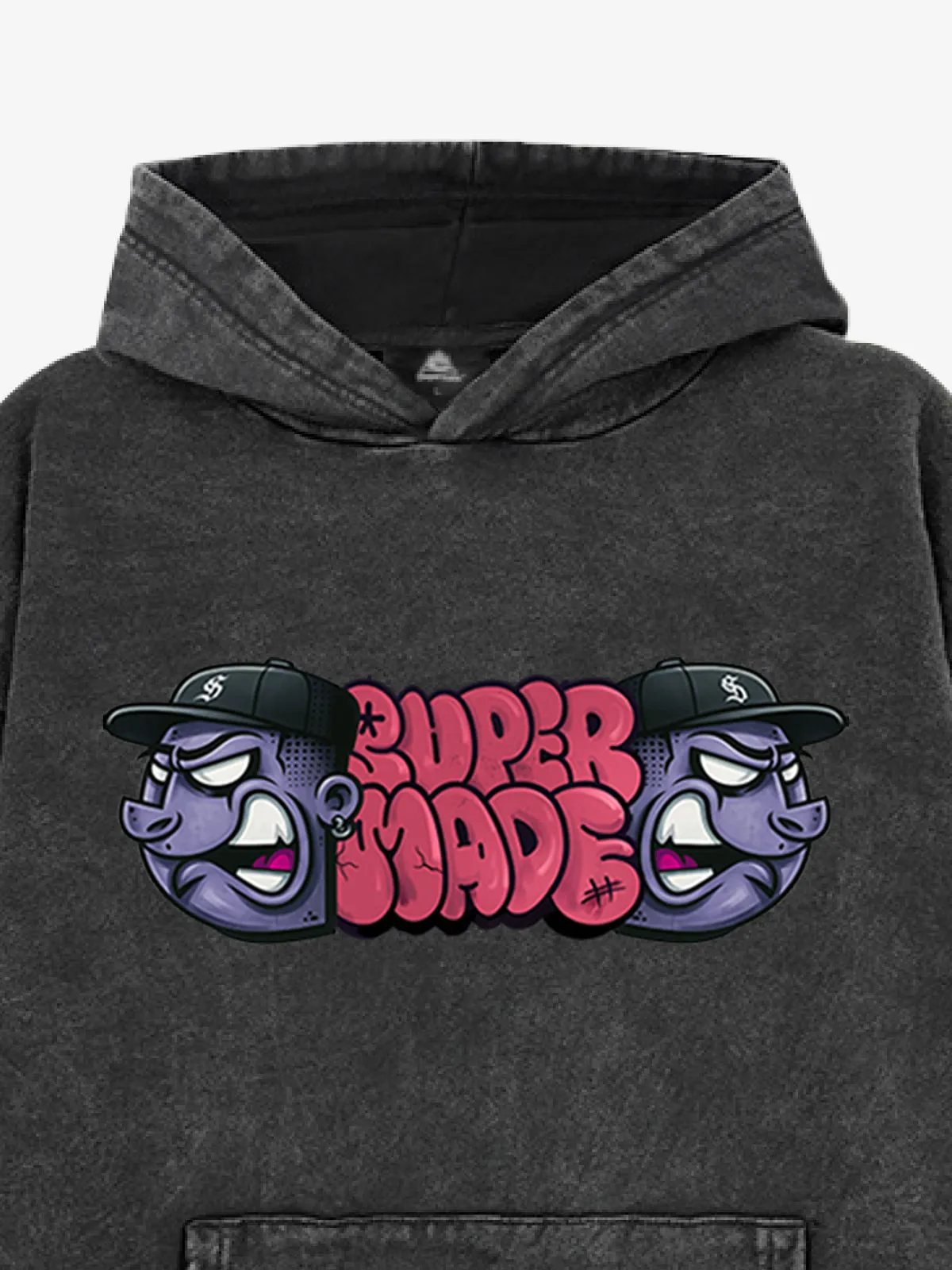 Supermade Graffiti Design Hoodie sold by Thesupermade product image thumbnail 2