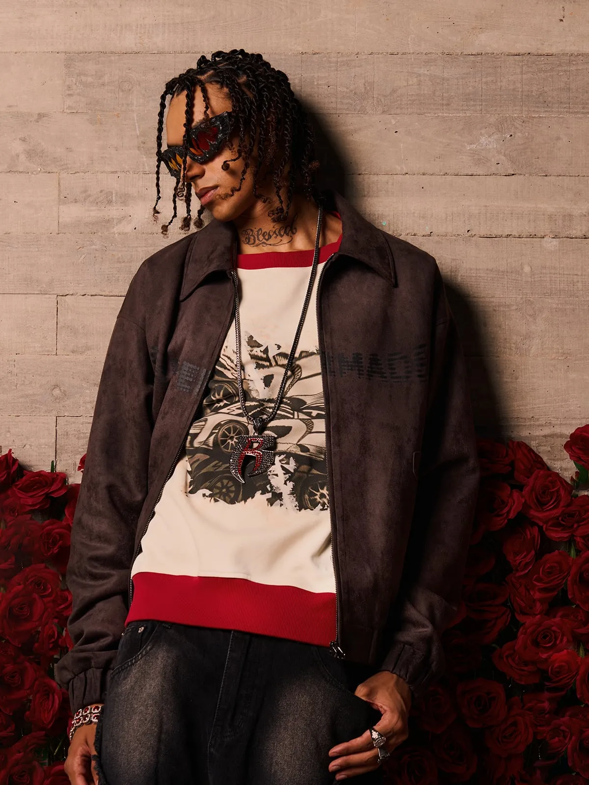 Original Retro Racing Print Sweatshirt sold by Thesupermade