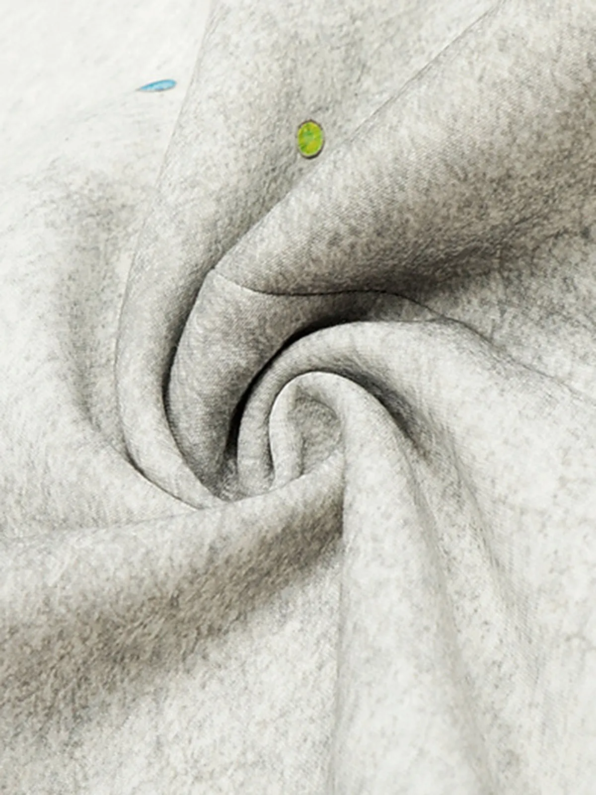 Retro Washed Creative Printed Barrel Pants sold by Thesupermade product image thumbnail 5