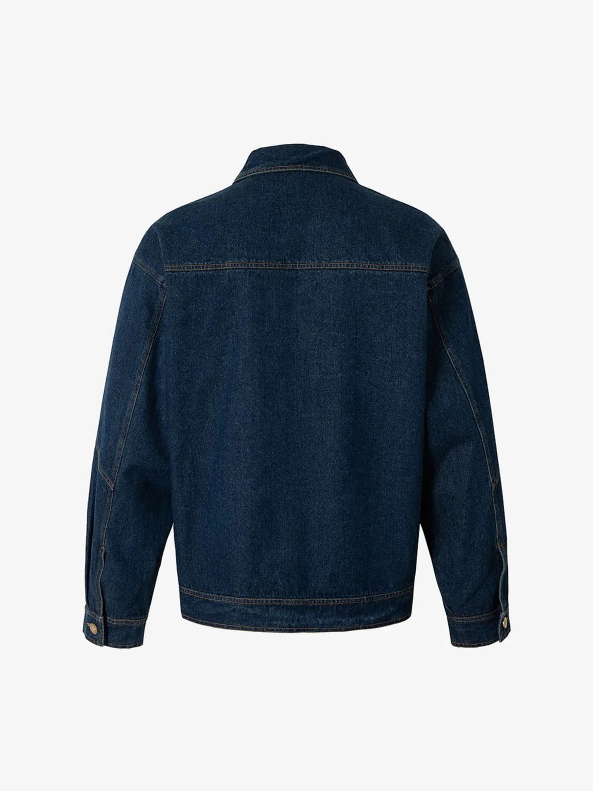 Vintage Metal Studs Decorated Denim Jacket sold by Thesupermade product image thumbnail 2