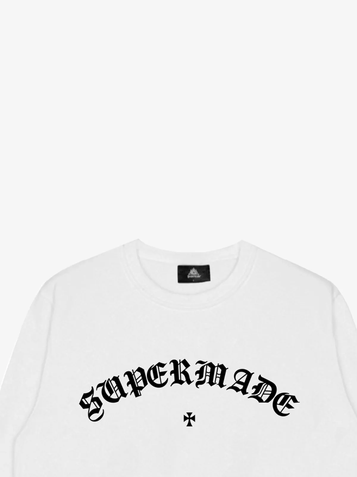 Street Gothic Letter Print Crew Neck Sweatshirt sold by Thesupermade product image thumbnail 3