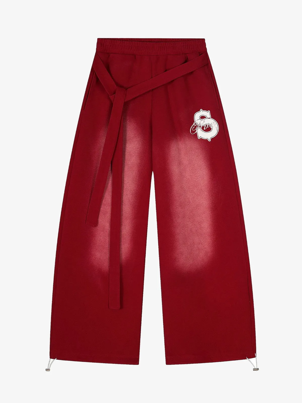 Retro Belted Paratrooper Wide-Leg Pants sold by Thesupermade product image thumbnail 3