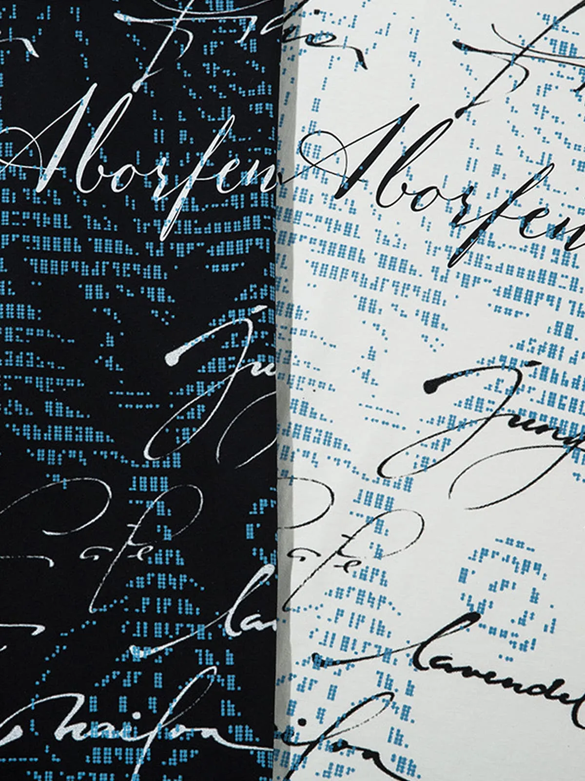 Art Letter Print Stripe Layered Long Sleeve T-Shirt sold by Thesupermade product image thumbnail 5