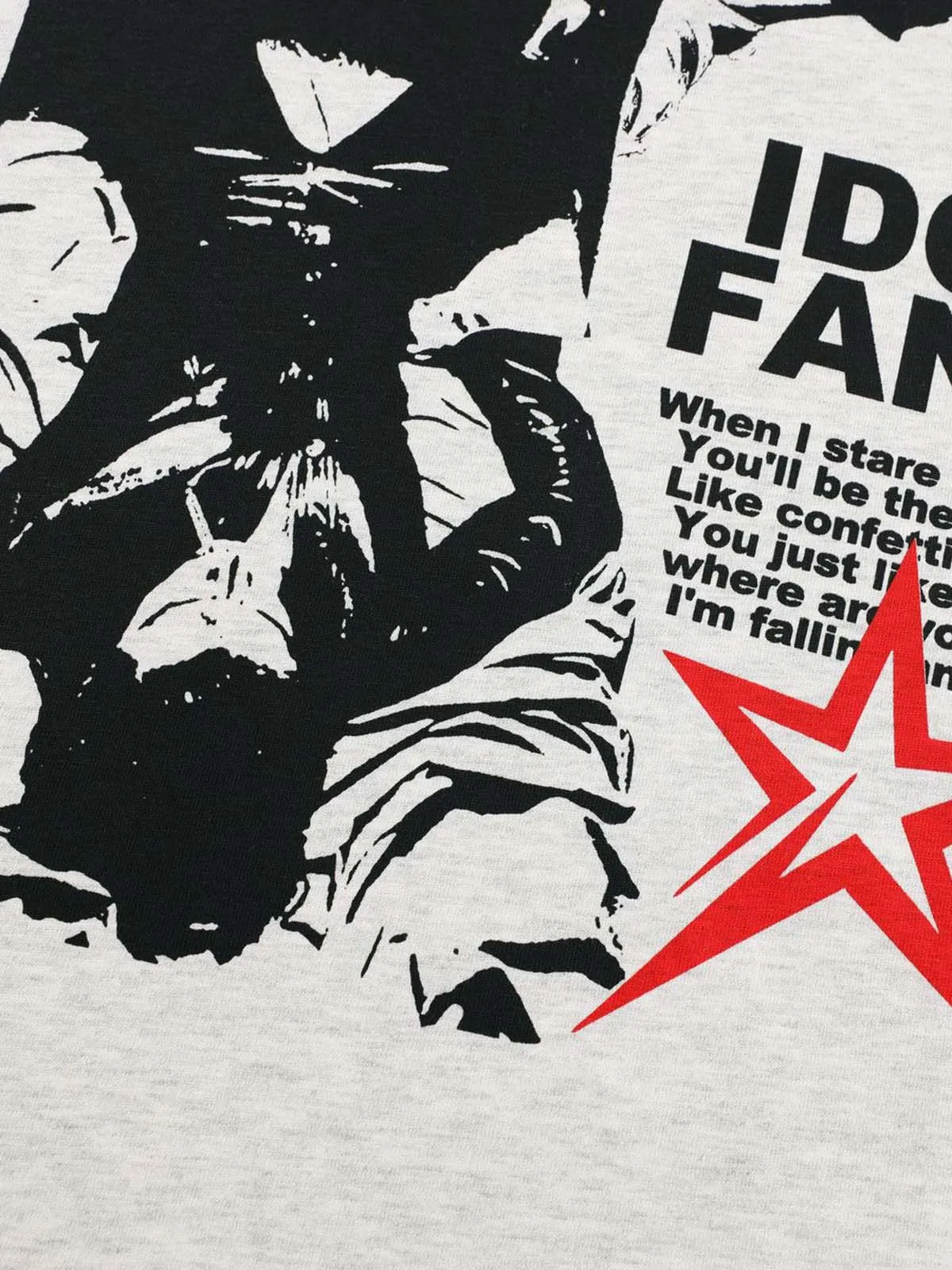 Hip-Hop Dark Punk Graphic Long-Sleeved T-Shirt sold by Thesupermade product image thumbnail 5