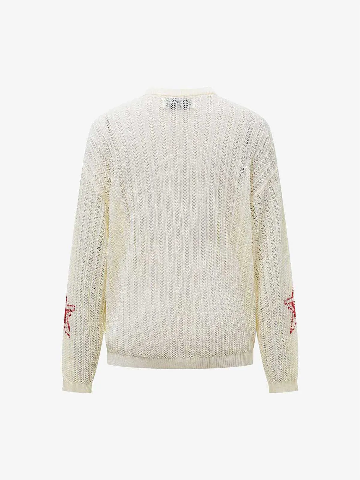 Street Hollow Knit Crew Neck Sweater sold by Thesupermade product image thumbnail 2