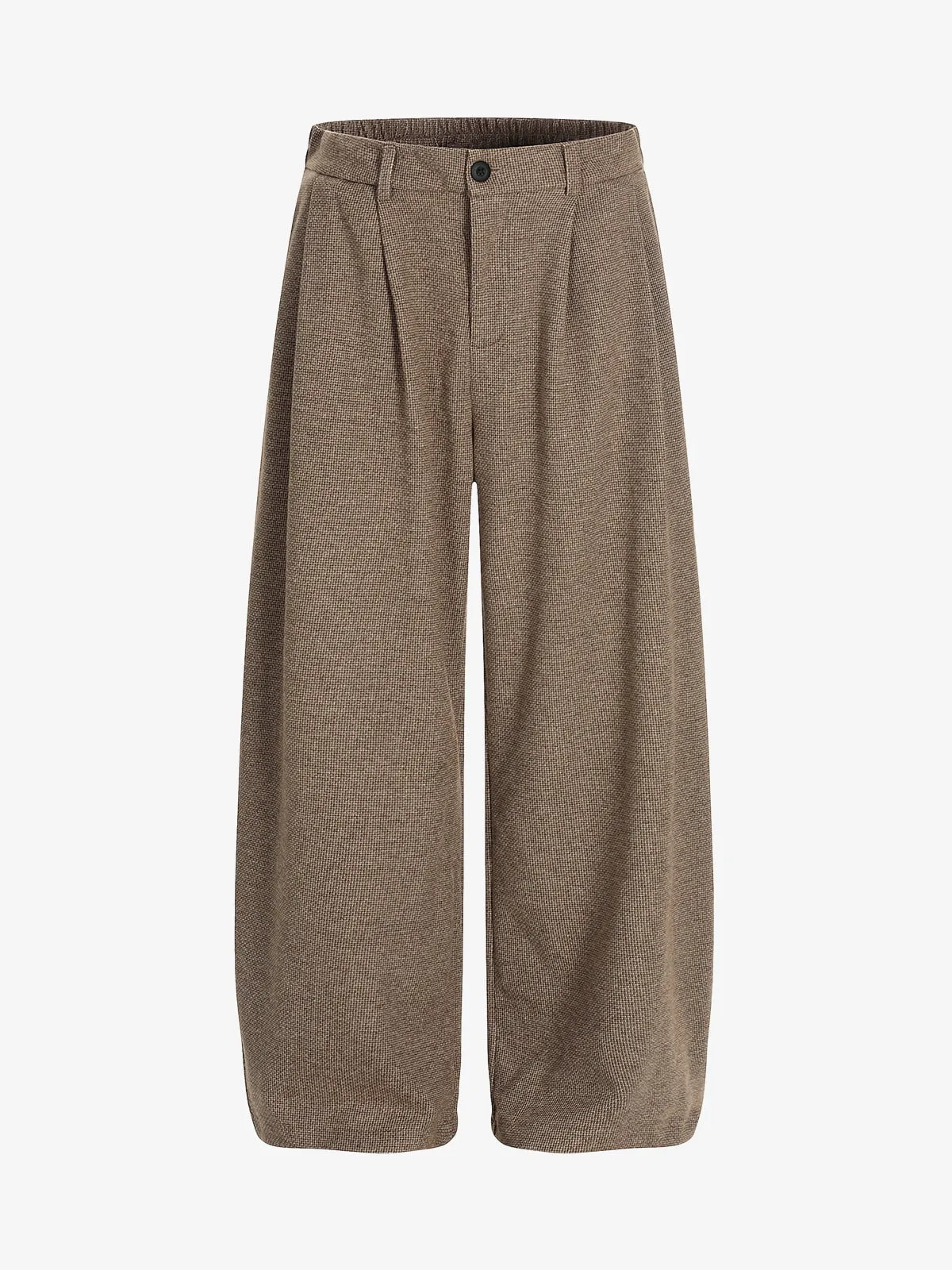 Casual Pleated Drape Stretch Barrel Pants sold by Thesupermade