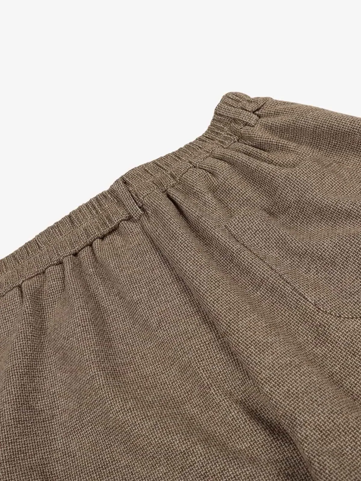 Casual Pleated Drape Stretch Barrel Pants sold by Thesupermade product image thumbnail 5