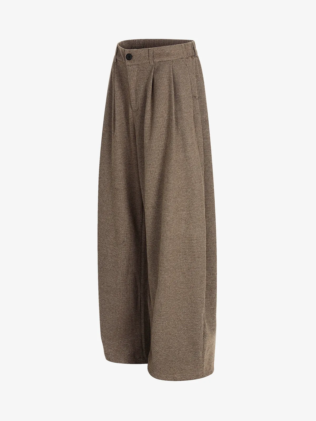 Casual Pleated Drape Stretch Barrel Pants sold by Thesupermade product image thumbnail 3