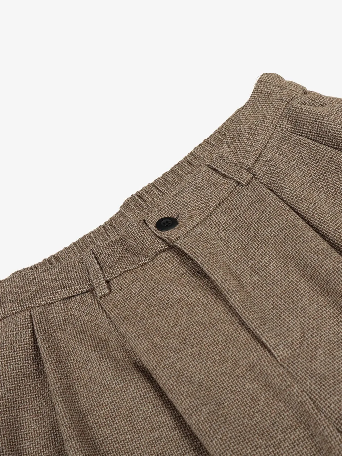 Casual Pleated Drape Stretch Barrel Pants sold by Thesupermade product image thumbnail 4