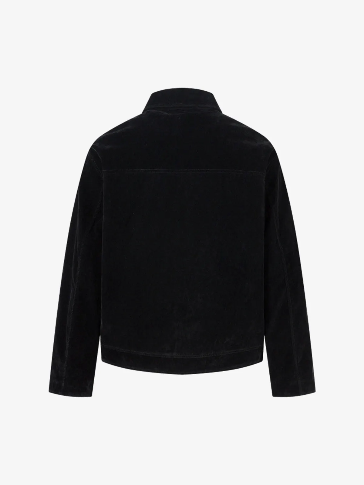 Retro Unique Metal Button Suede Lapel Bomber Jacket - 2538 sold by Thesupermade product image thumbnail 3