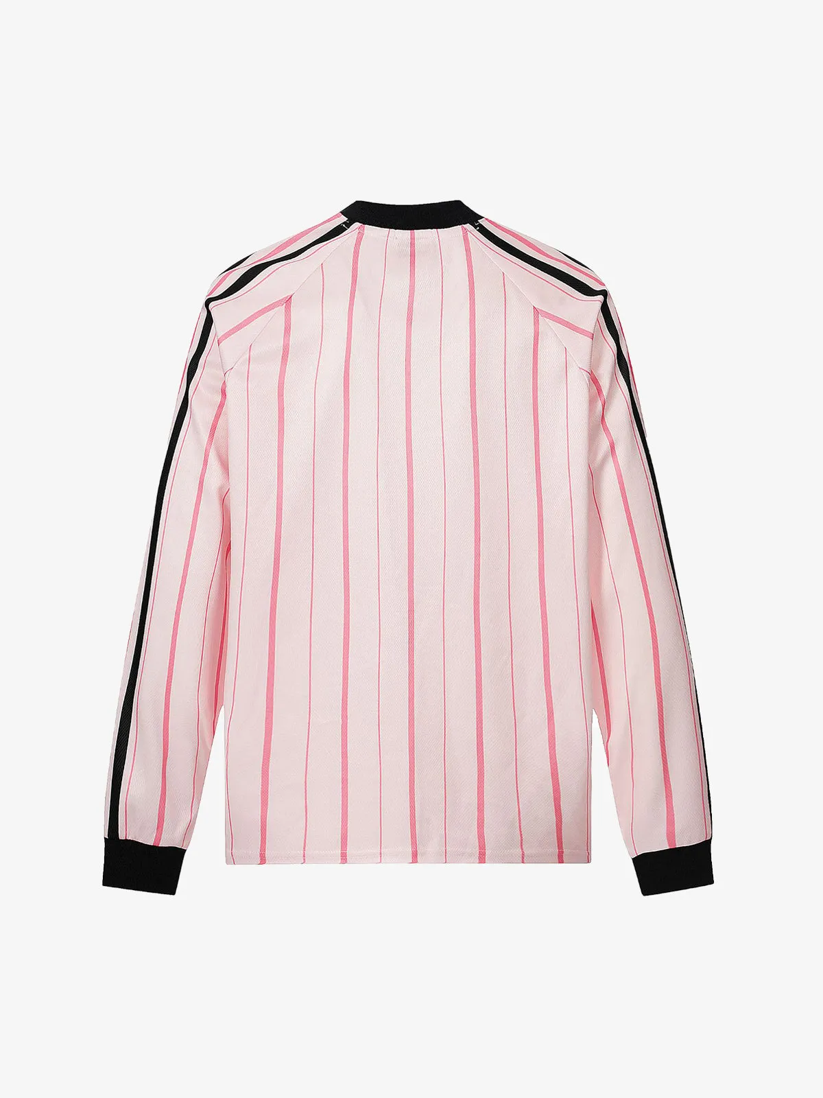 Streetwear Striped Jersey Style Graffiti Long-Sleeve T-Shirt sold by Thesupermade product image thumbnail 3