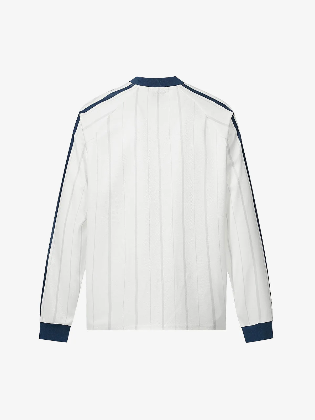 Streetwear Striped Jersey Style Graffiti Long-Sleeve T-Shirt sold by Thesupermade product image thumbnail 4