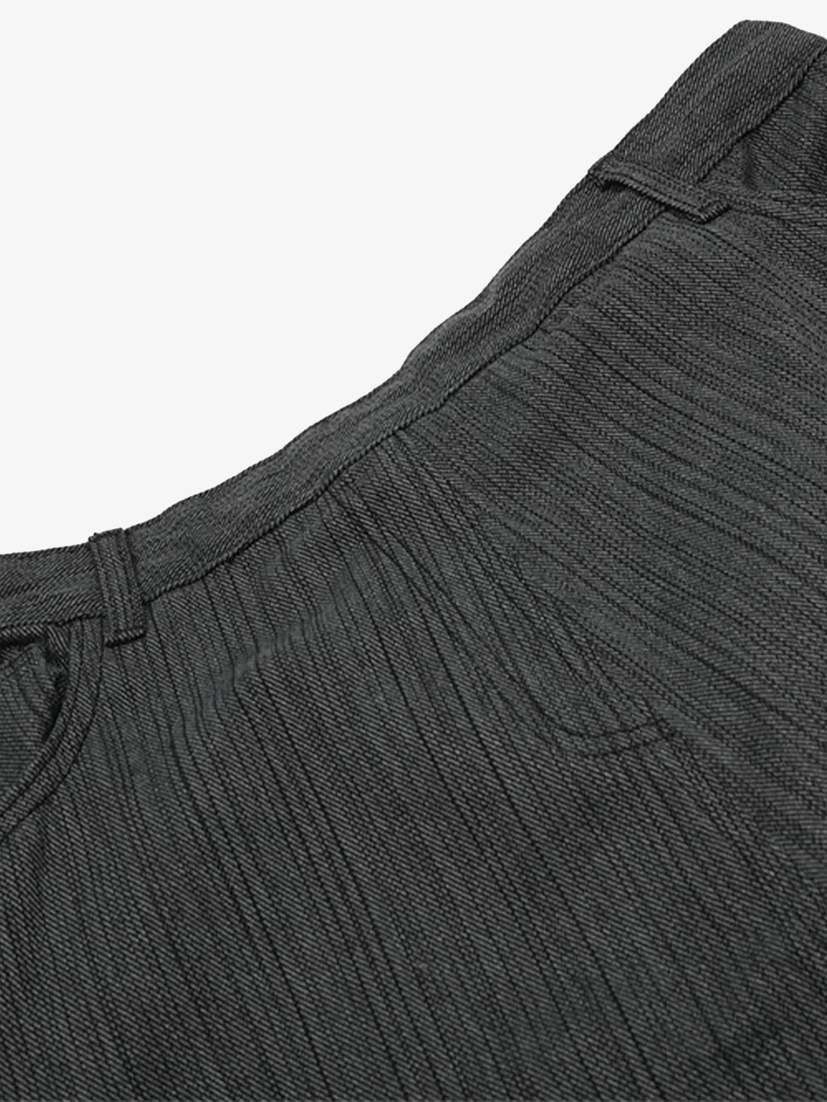 Striped Textured Reverse Pocket Pants sold by Thesupermade product image thumbnail 5