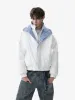 Retro Layered Look Plaid Collar Padded Jacket sold by Thesupermade
