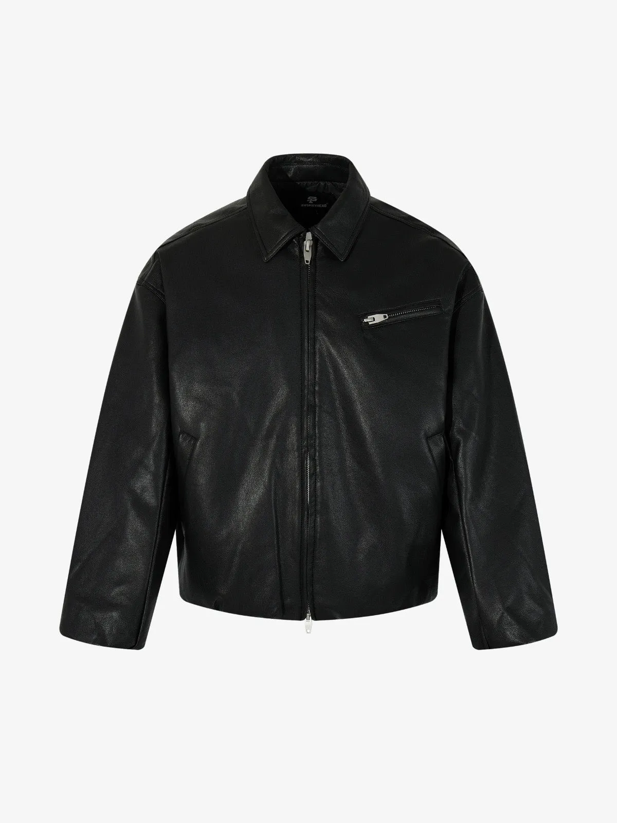 Streetwear Motorcycle Leather Bomber Jacket - 2551 sold by Thesupermade