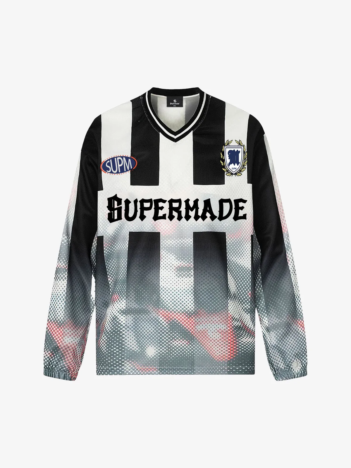 Street Racing Stripe Graphic Jersey Long-Sleeved T-Shirt sold by Thesupermade