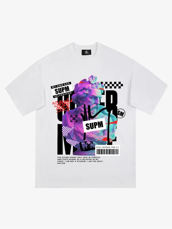 Artistic Cyber Classical Greek Statue Graphic T-Shirt sold by Thesupermade