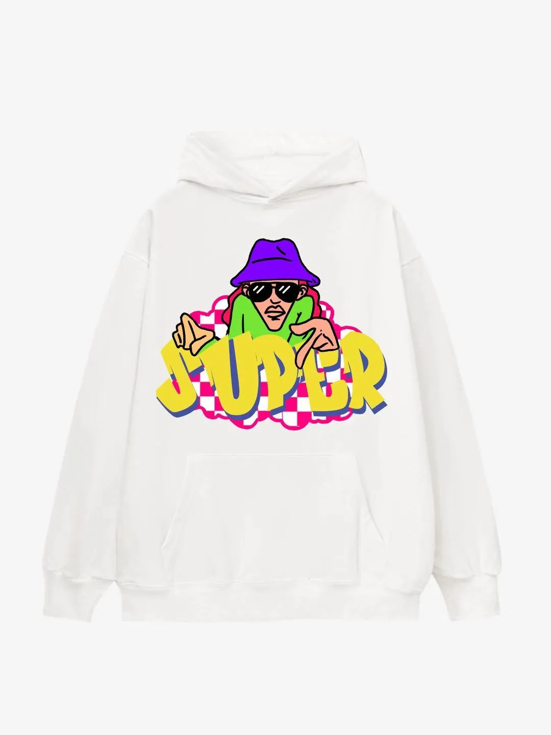 Street Colorful Graffiti Cartoon Print Hoodie sold by Thesupermade product image thumbnail 2