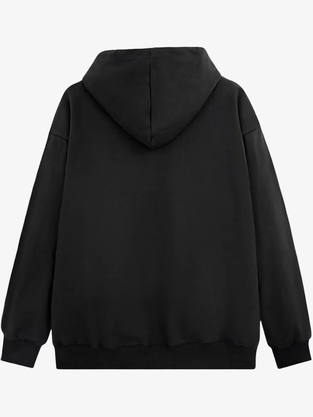 Streetwear Purple Flame Skull Graphic Oversized Hoodie sold by Thesupermade product image thumbnail 4