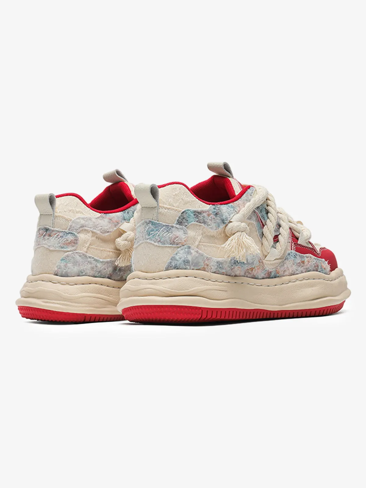 Street Deconstructed Color Splash Sneakers sold by Thesupermade product image thumbnail 4