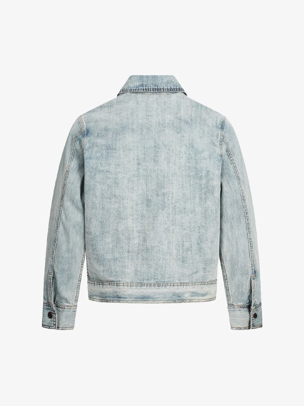 Vintage Light Wash Workwear Denim Jacket sold by Thesupermade product image thumbnail 2