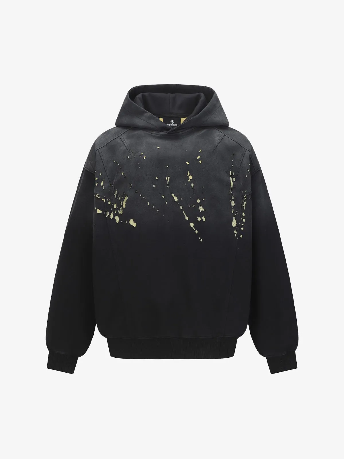 Street Dark Wasteland Distressed Washed Dirty-Dye Hoodie sold by Thesupermade product image thumbnail 2