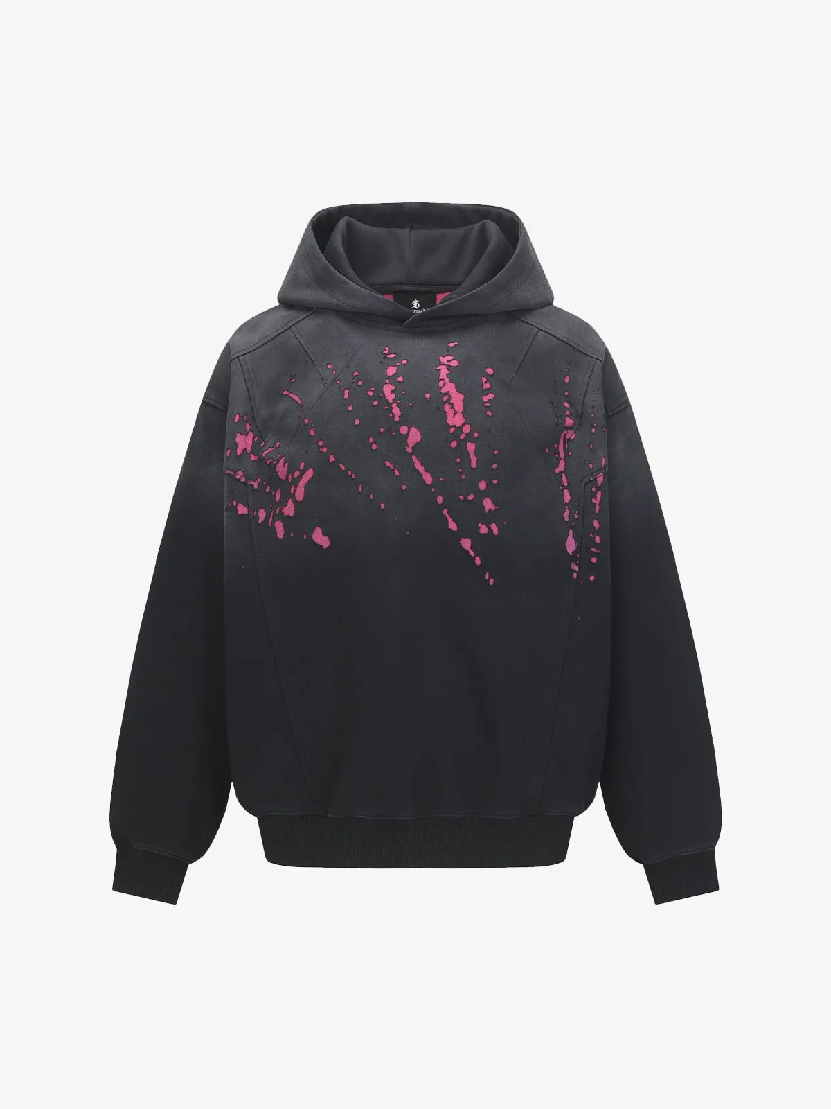 Street Dark Wasteland Distressed Washed Dirty-Dye Hoodie sold by Thesupermade