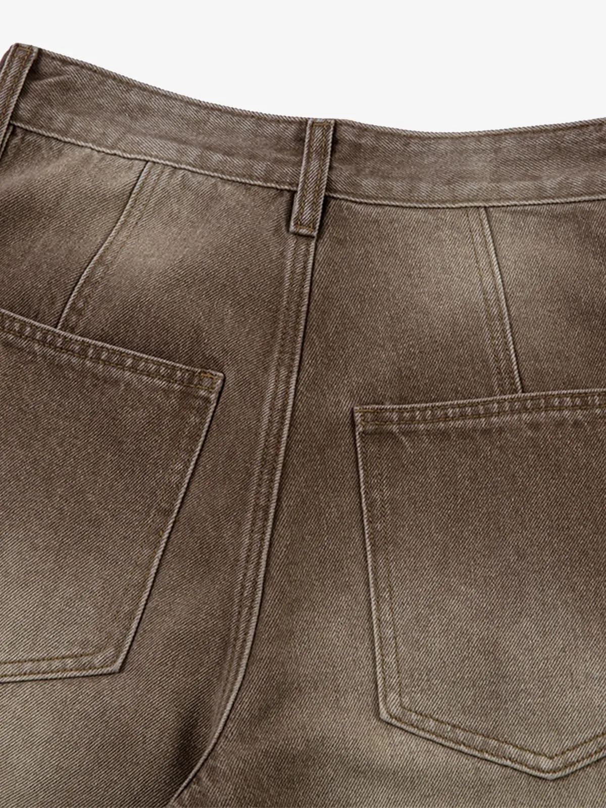 Vintage Washed Workwear Barrel Jeans sold by Thesupermade product image thumbnail 5