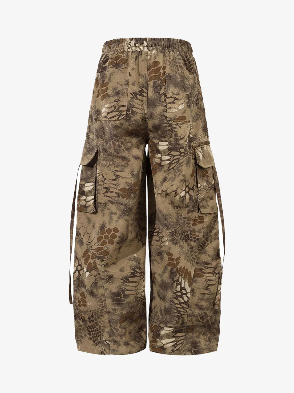 Street Snake Camo Multi-pocket Cargo Pants sold by Thesupermade product image thumbnail 5